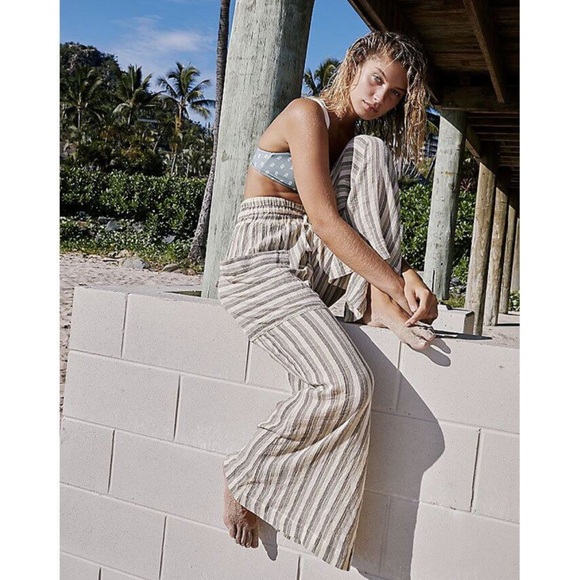 Free People Jones Beach Wide Leg Pants - Picture 3 of 13